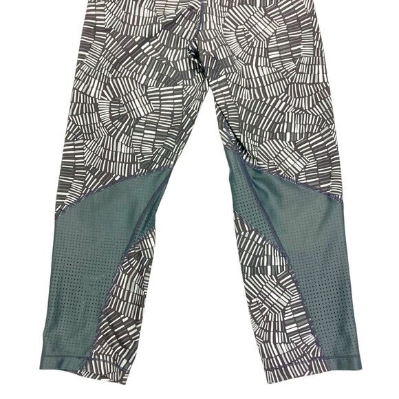 Nike Pro Hypercool Tidal Capri Legging M Gray Workout Yoga Gym Training Pull On - Picture 7 of 13